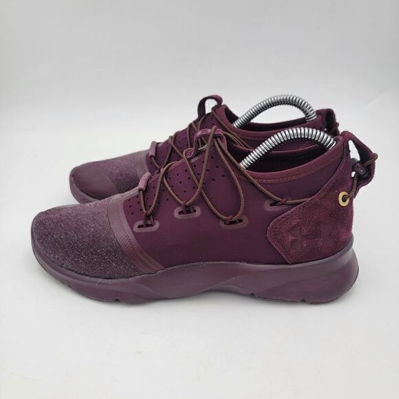 Under Armour Womens Purple Slip On Sneakers size 6.5 - Picture 1 of 11